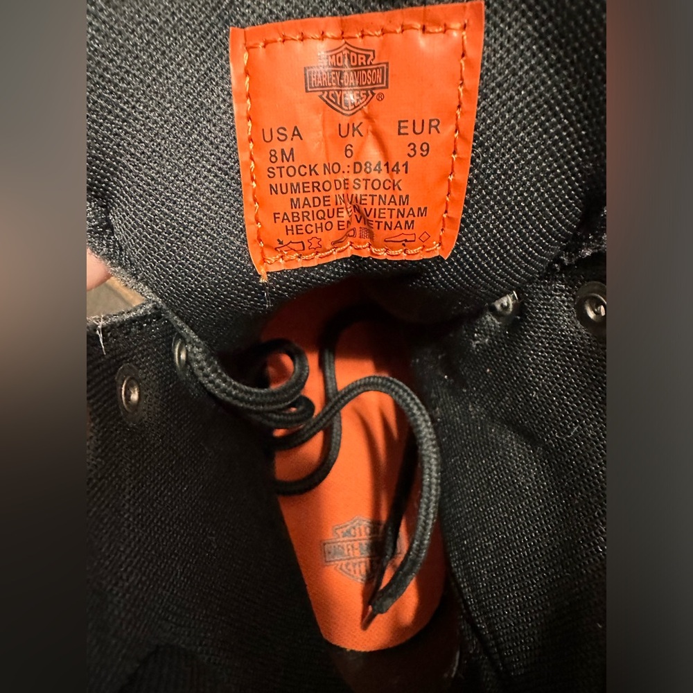 Harley Davidson riding boots - Picture 2 of 10